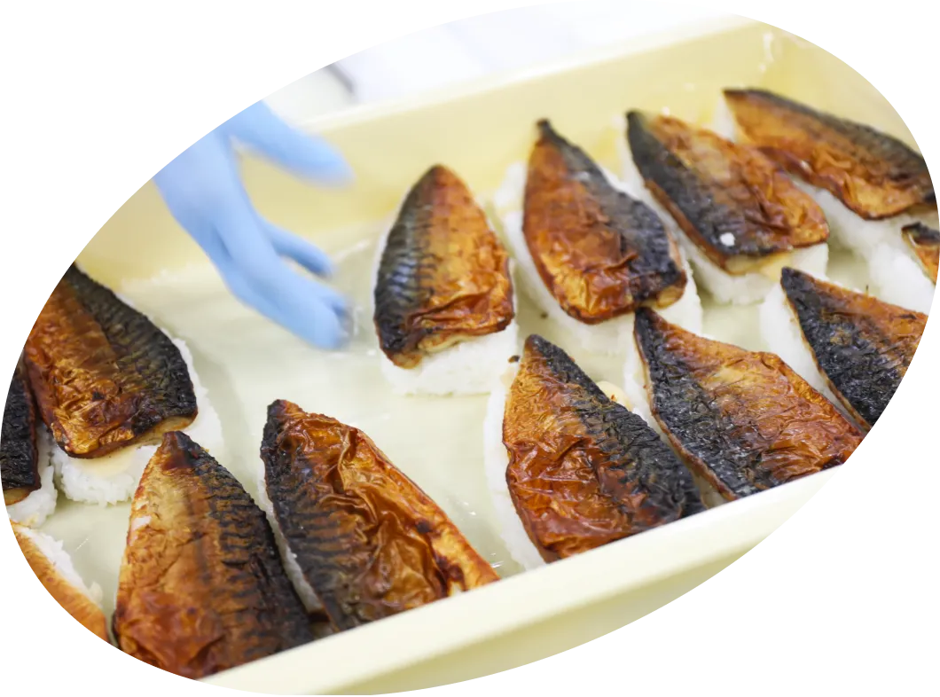 手押し焼き鯖寿司の製造・卸・販売
