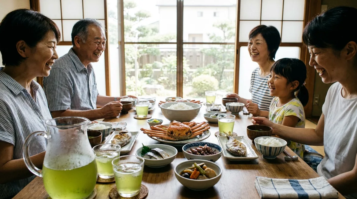 海鮮ギフトを楽しむ夏の食卓
