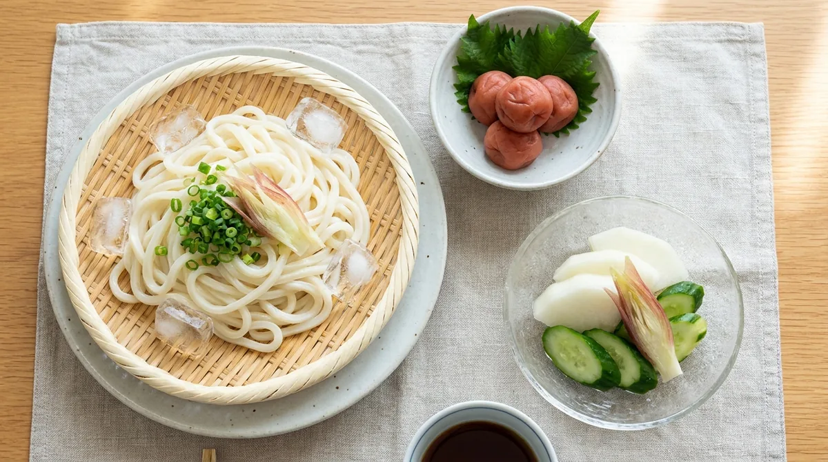 「う」のつく食べ物（うどん・梅干し・瓜）