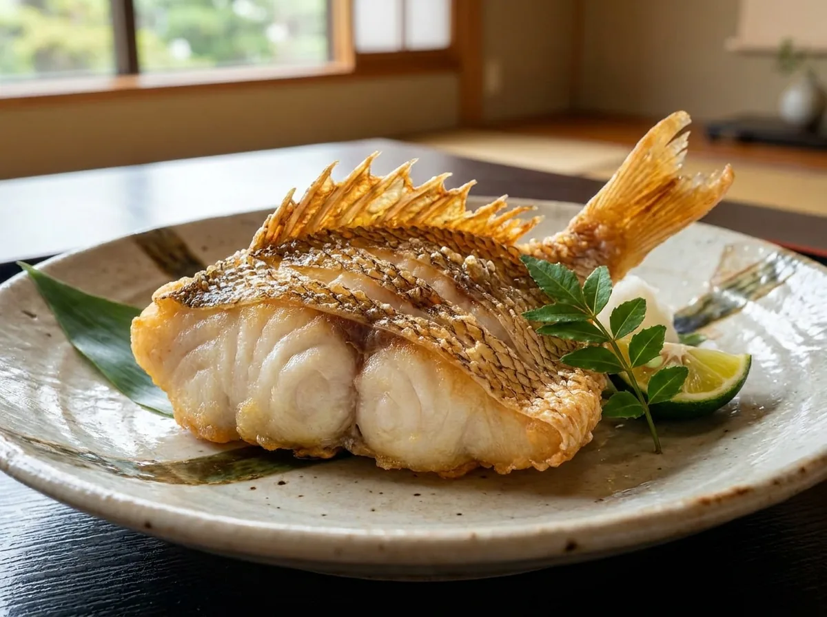 若狭ぐじの松笠焼き